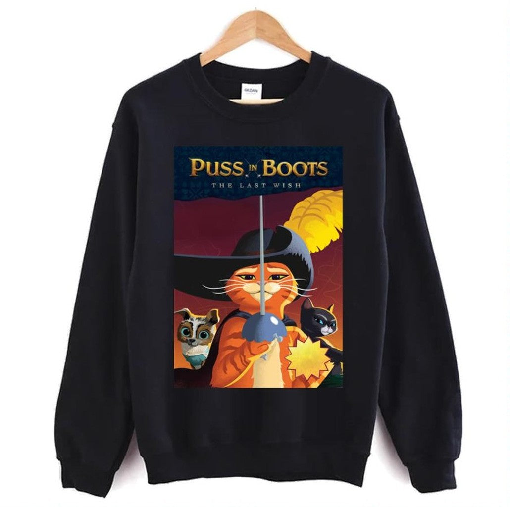 Movie Graphic Puss In Boots The Last Wish Unisex T-Shirt