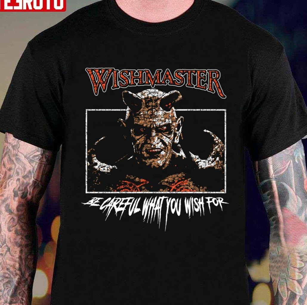 The Djinn Wishmaster Retro Horror Unisex T-Shirt