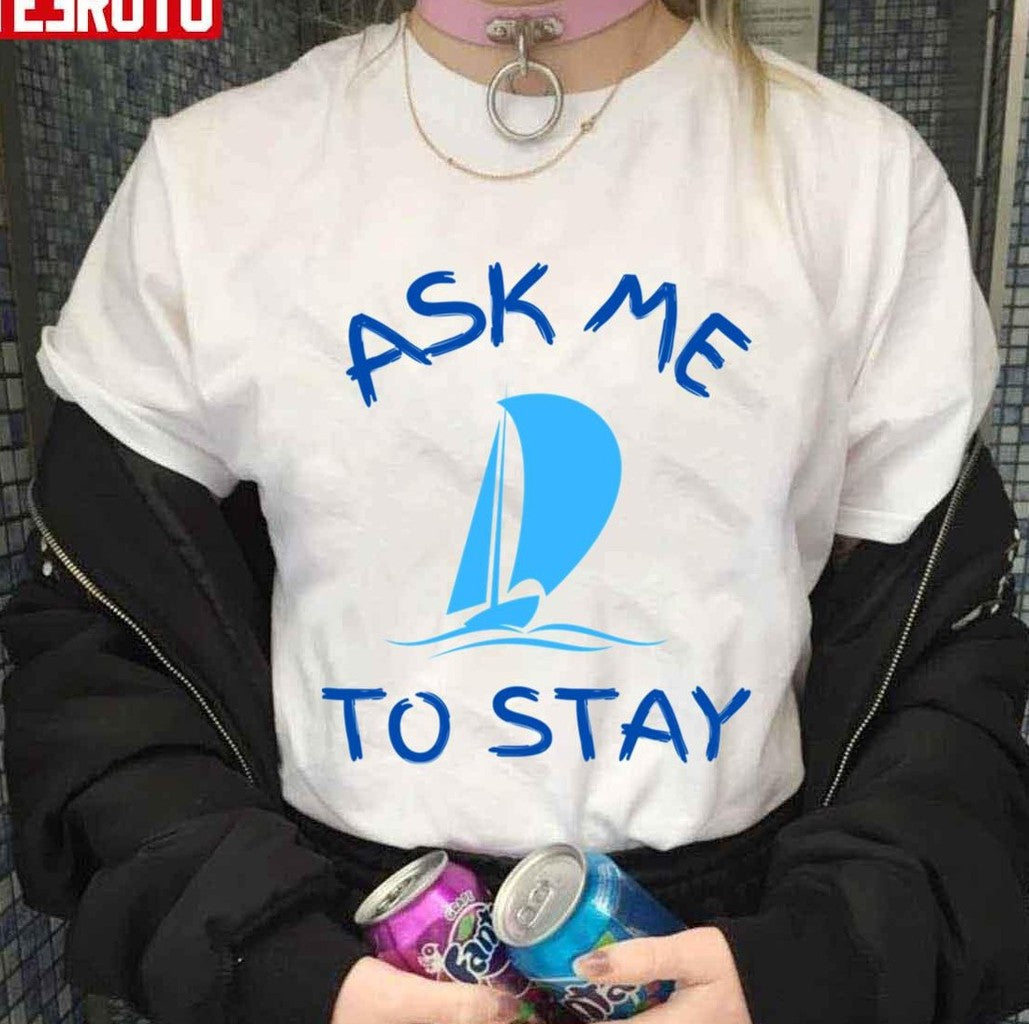 Ask Me To Stay Dawson's Creek Pacey Unisex Hoodie