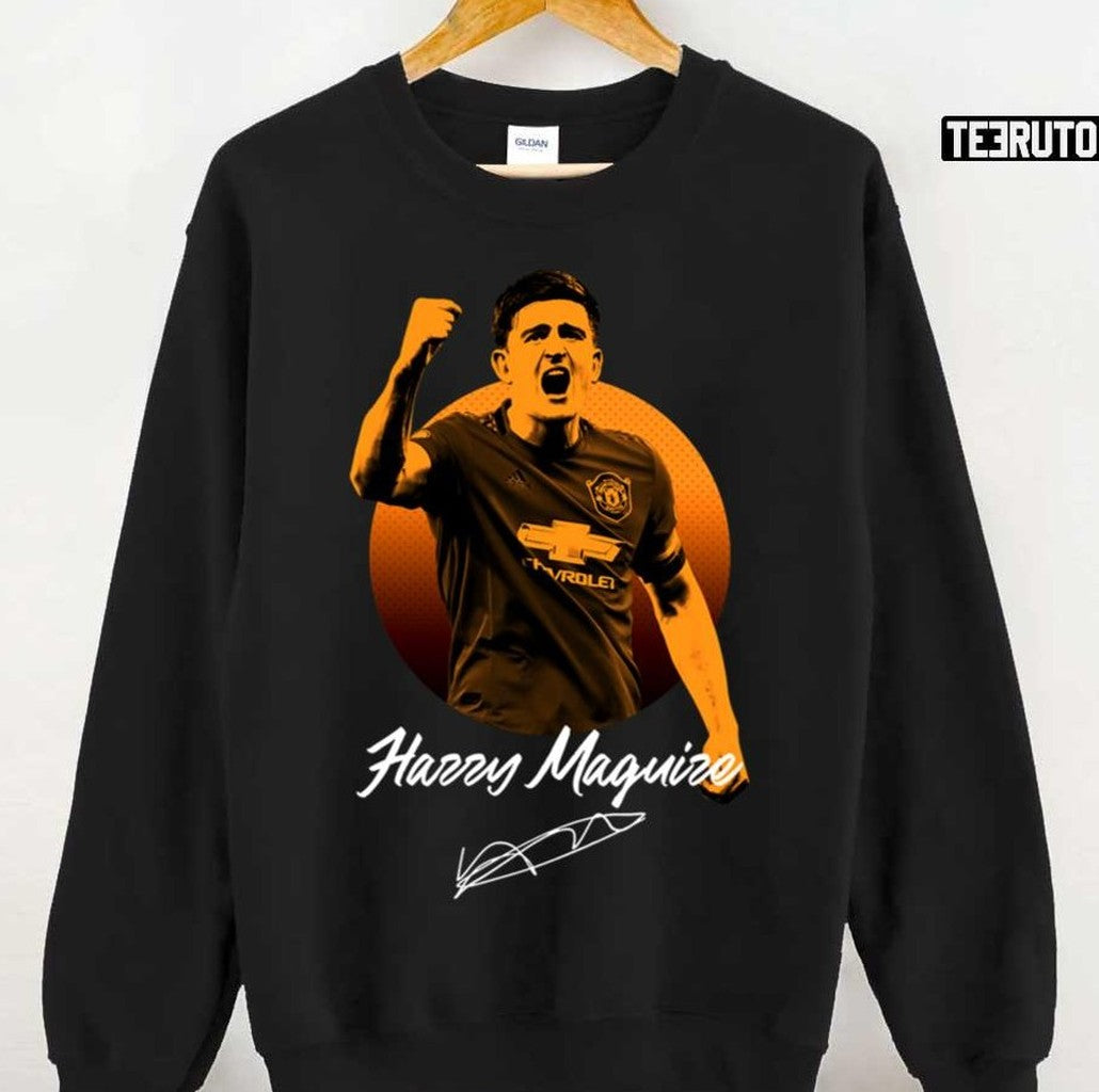 Sunset Design Harry Maguire Signature Unisex Sweatshirt