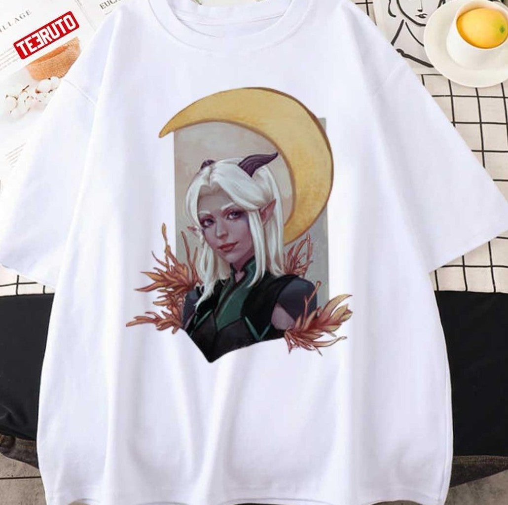 The Dragon Prince Rayla Colored Design Unisex Sweatshirt