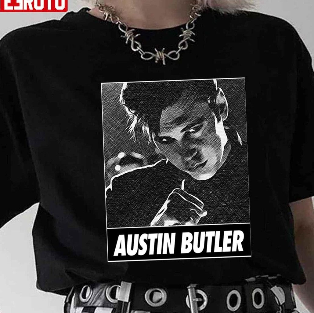 Austin Butler Elvis Vintage Graphic Unisex T-shirt