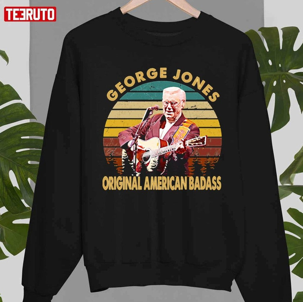 Original American Badass George Jones Country Musician Vintage Unisex T-Shirt