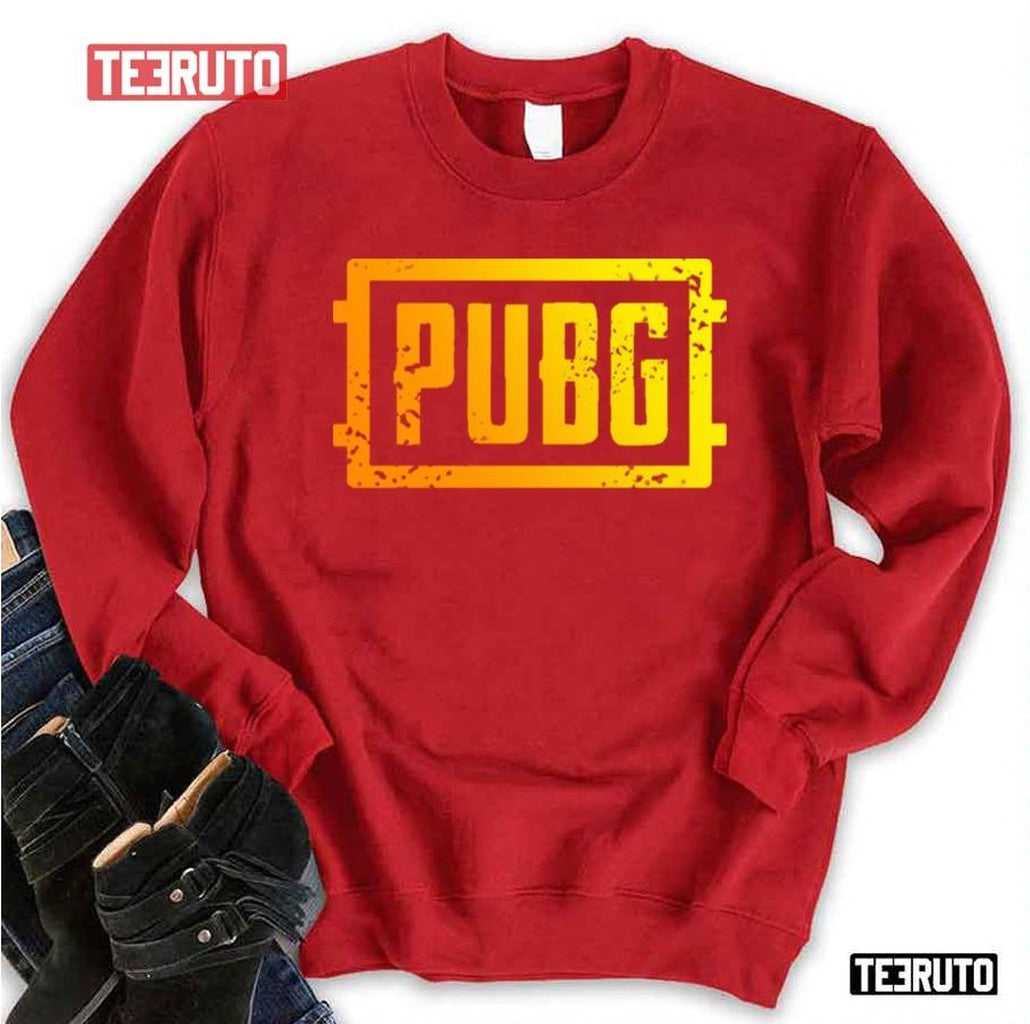 Pubg Yellow Logo Unisex T-Shirt