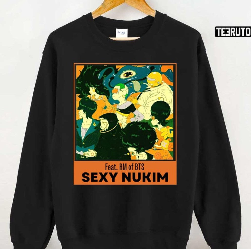 Sexy Nukame Sexy Nukim Balming Tiger Feat RM Of BTS Unisex T-shirt