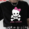 Avril Lavigne Pink Skull Unisex T-Shirt