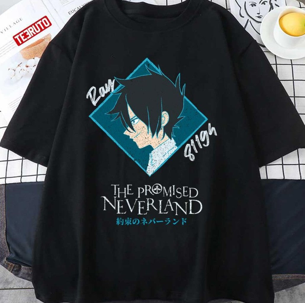 Smart Boy The Promised Neverland Ray Grunge Style Unisex T-shirt