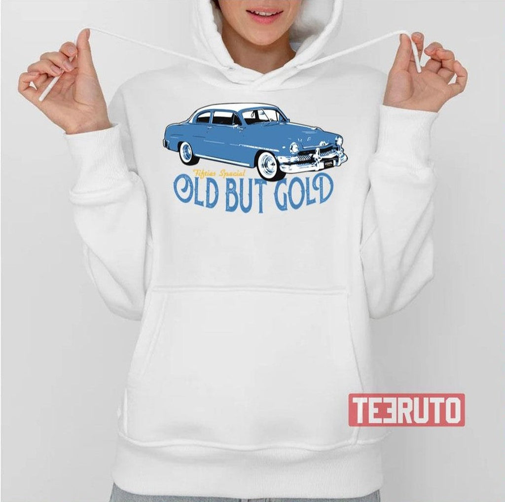 51 Blue Coupe Vintage Car Unisex T-Shirt