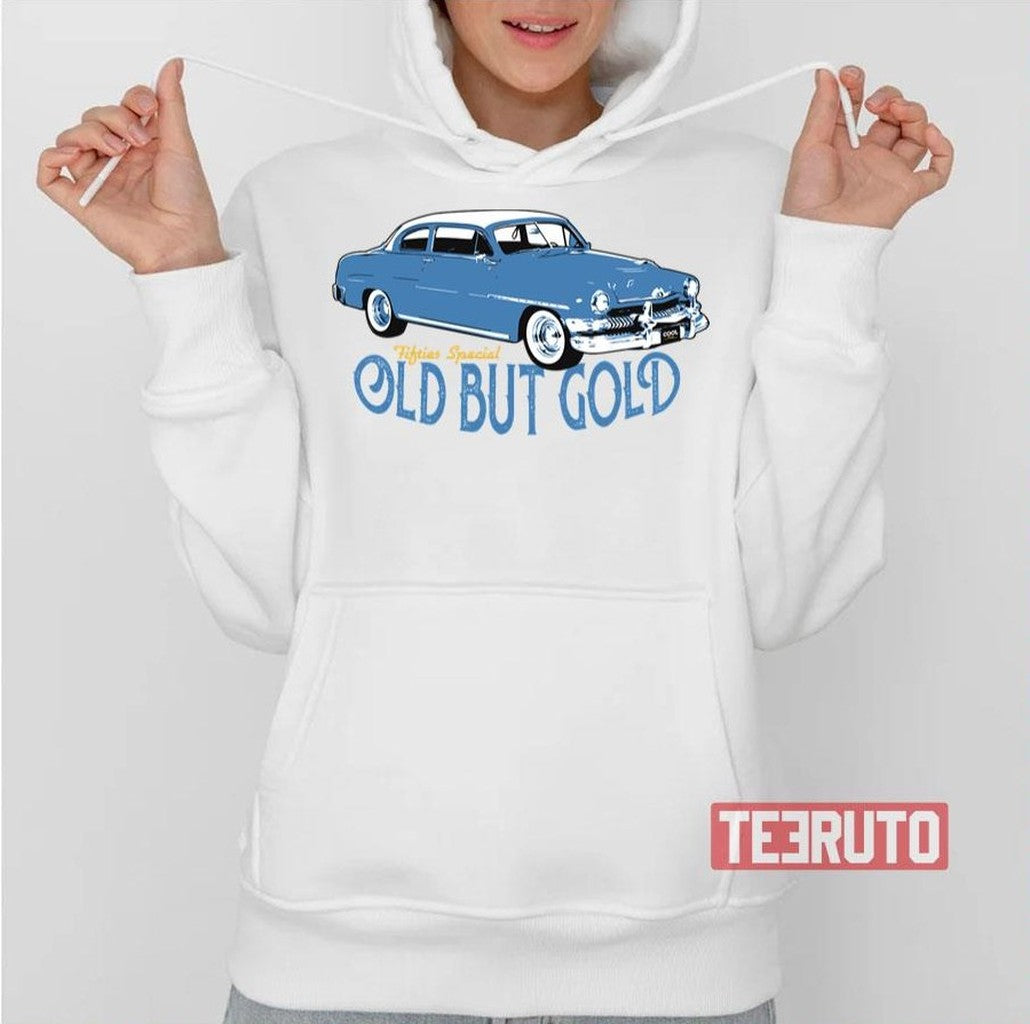 51 Blue Coupe Vintage Car Unisex T-Shirt