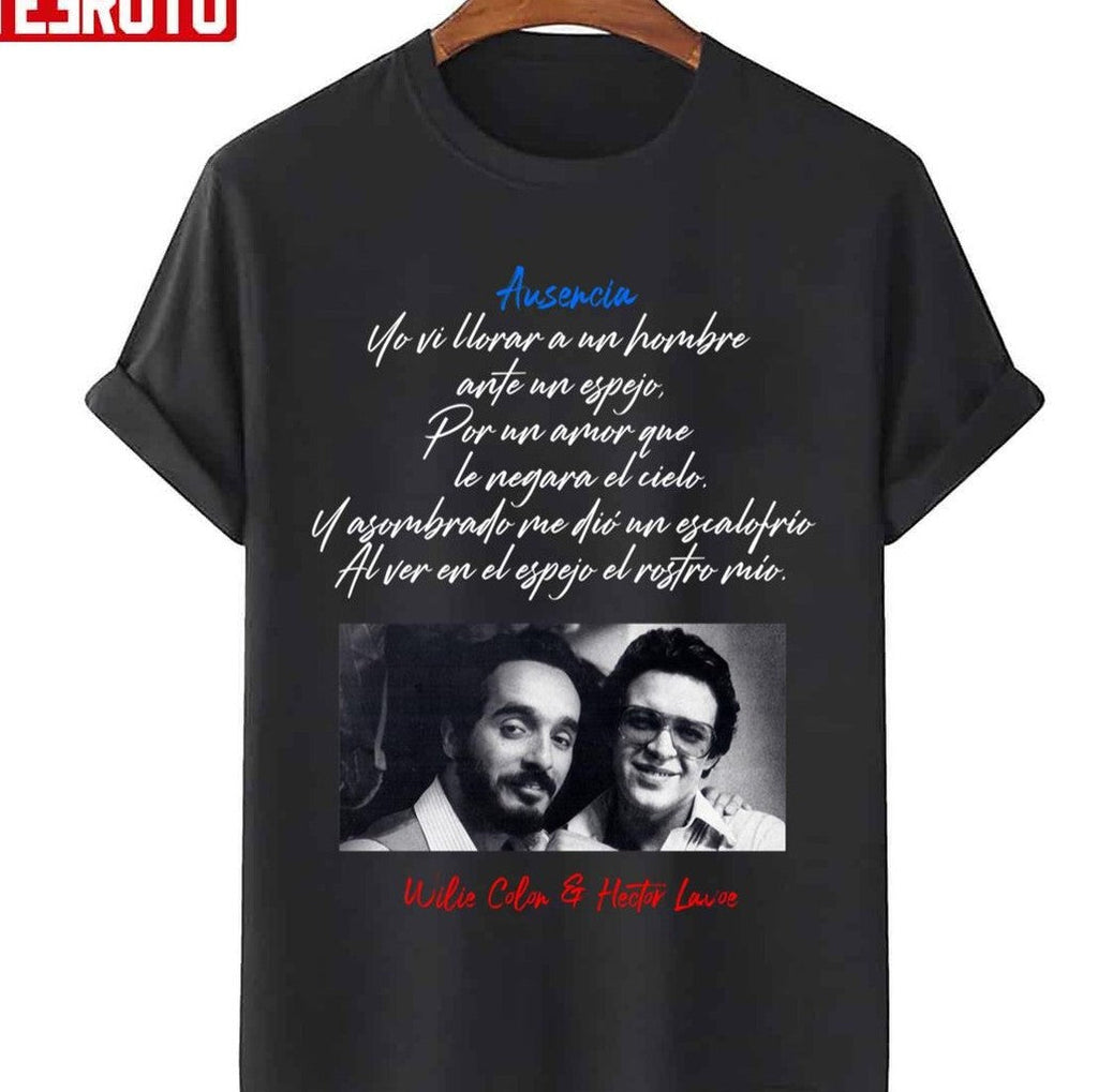 Ausencia Willie Colon Hector Lavoe Vintage Retro Graphic Unisex Sweatshirt