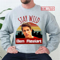 Stay Wild Ben Azelart Sunset Design Unisex Sweatshirt