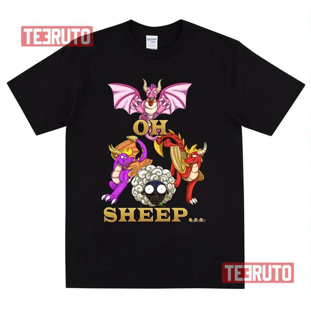 Oh Sheep Spyro The Dragon Unisex Sweatshirt