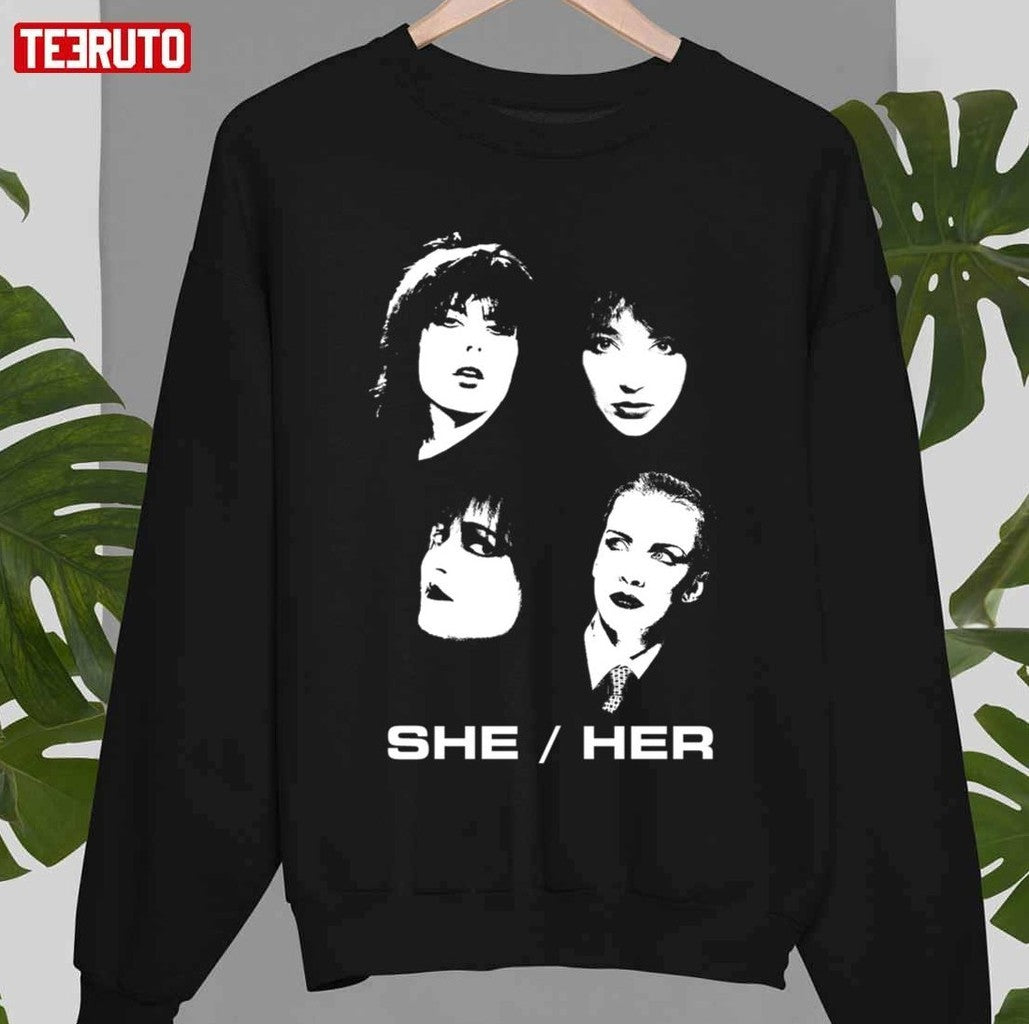 She Her Hers Band Unisex T-Shirt