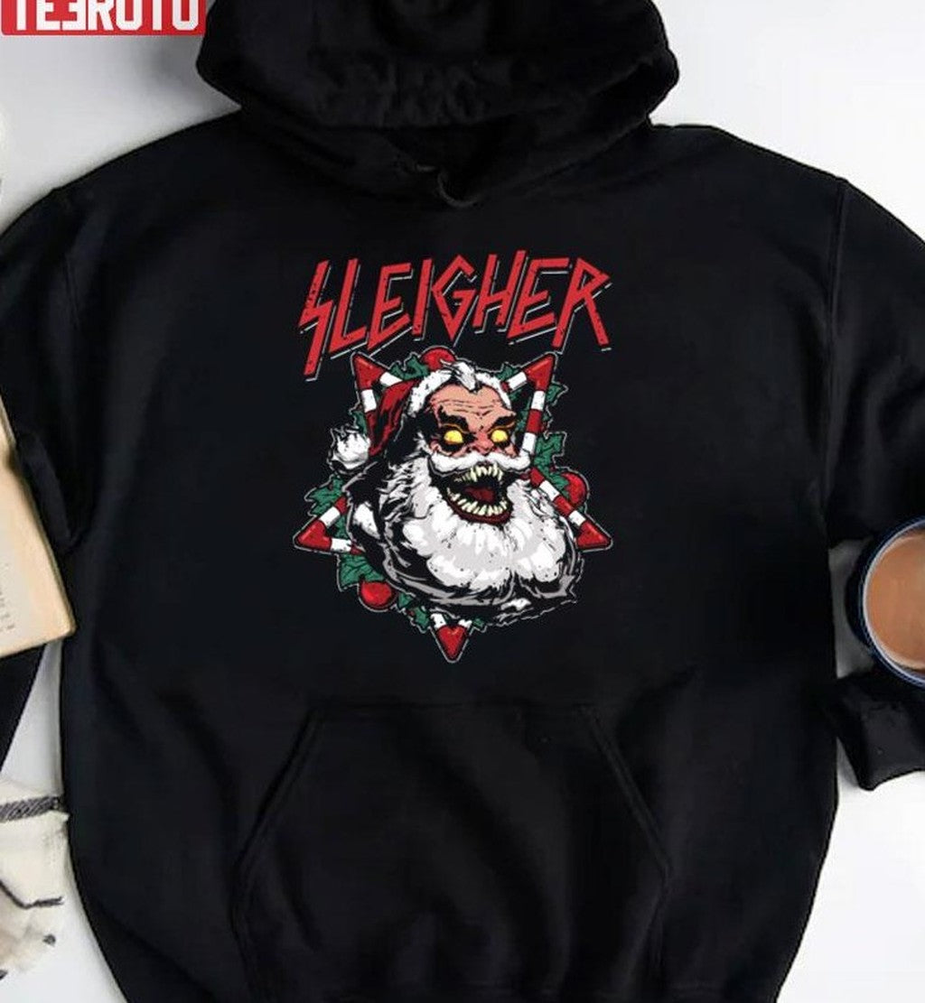 Santa Sleigher Christmas Unisex Sweatshirt