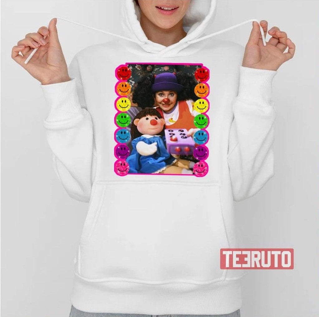 The Big Comfy Couch Rainbow Smiles Unisex Sweatshirt