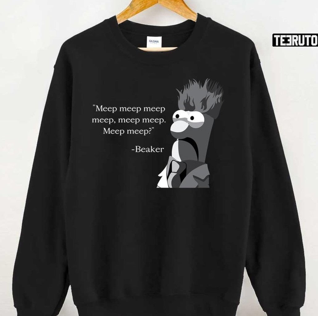 Beaker Meep Meep Meep Quotes Unisex T-Shirt