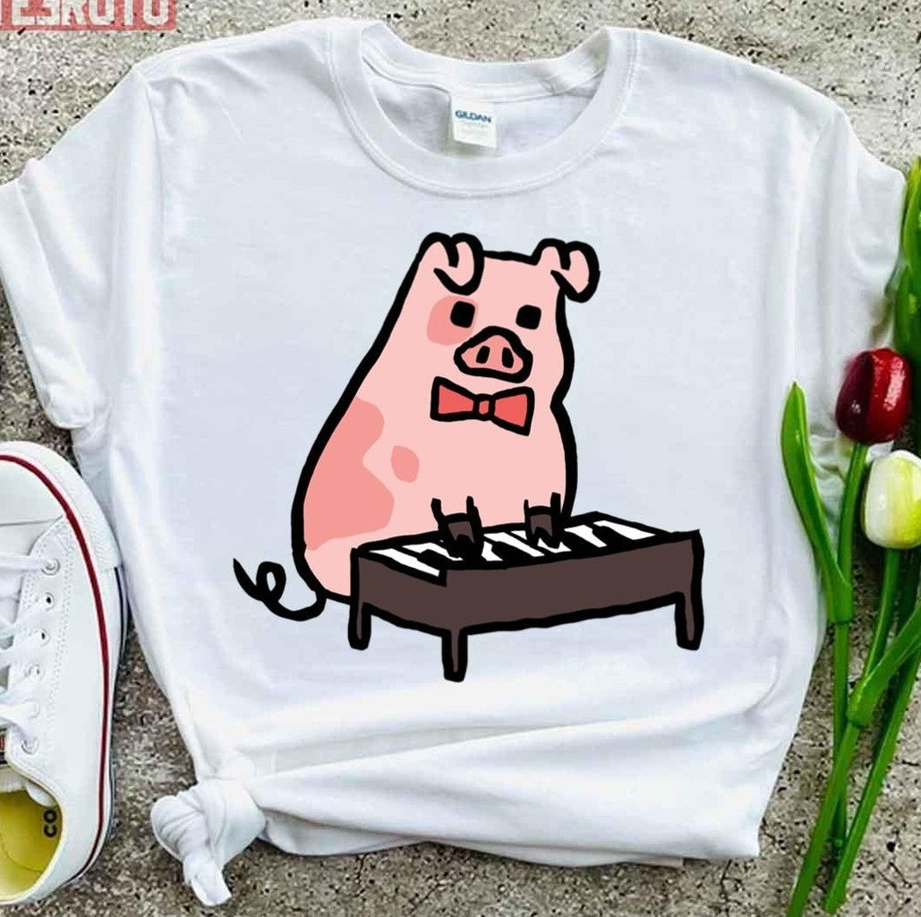 Most Used Cute Piggy Pusheen Unisex T-Shirt