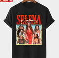 Selena Gomez Vintage Hompage Retro 90s Music Unisex T-shirt