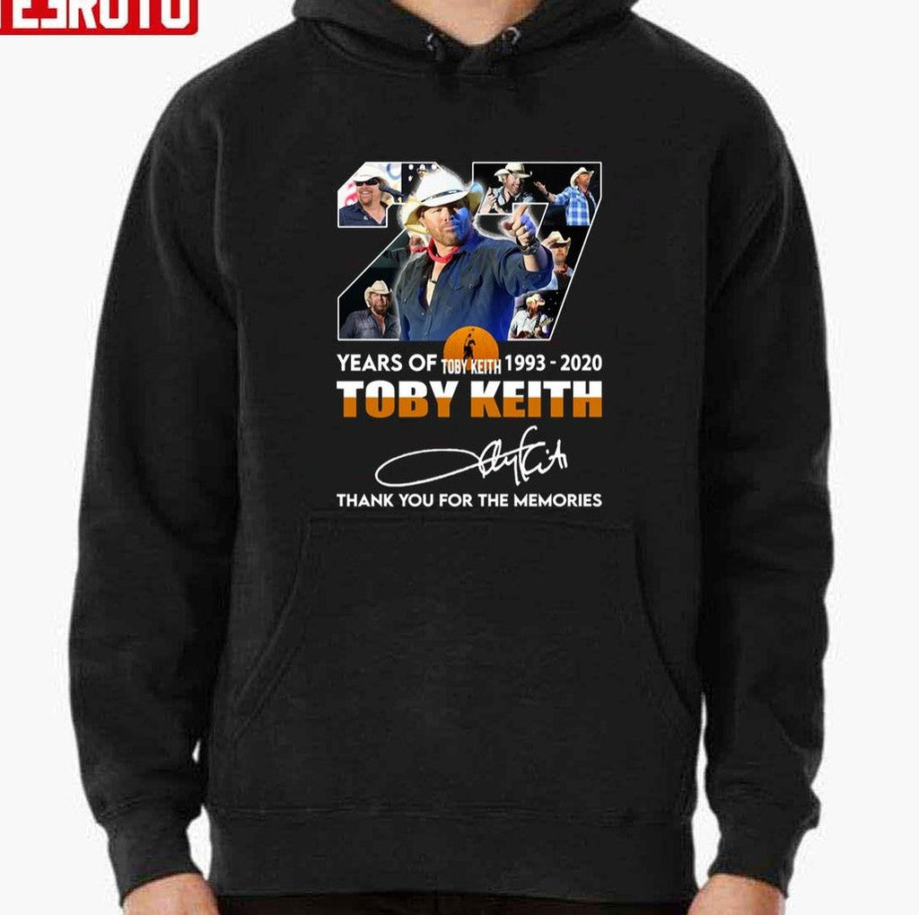 27 Years Of Toby Keith 1993-2020 Unisex T-shirt