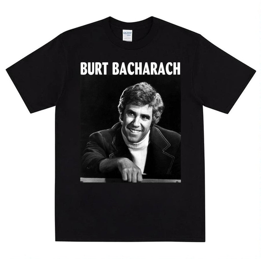 Black And White Portrait Burt Bacharach Unisex T-Shirt