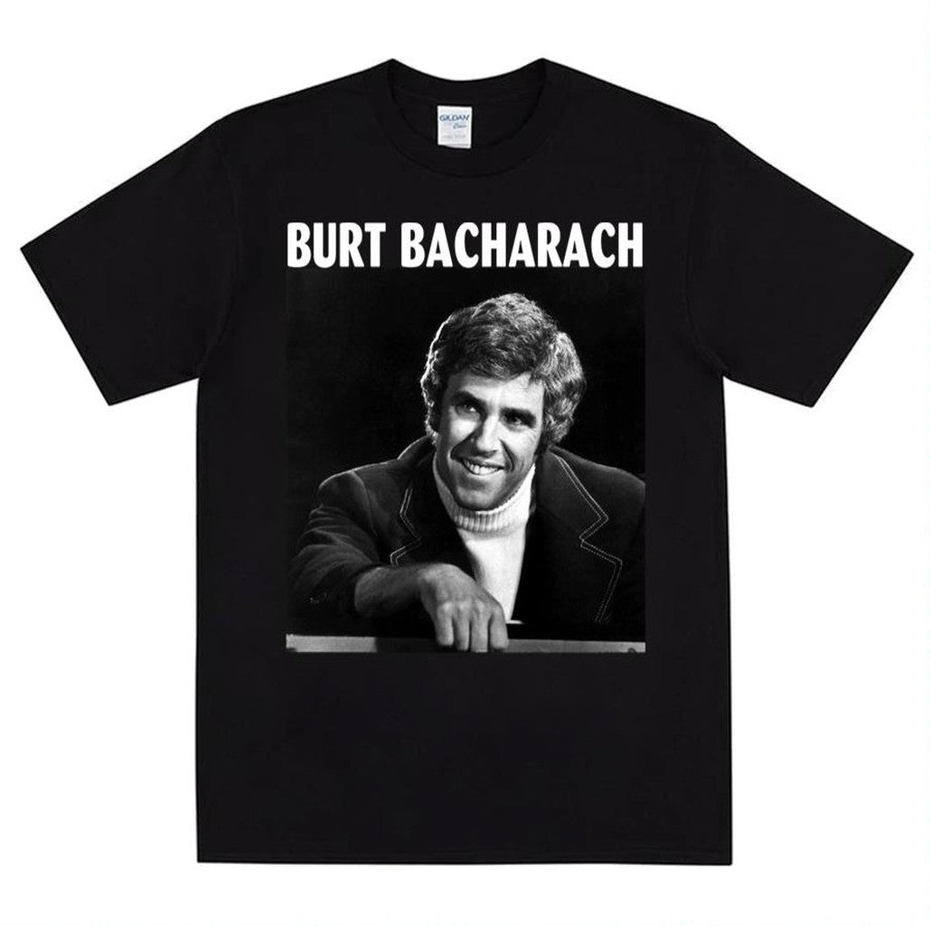 Black And White Portrait Burt Bacharach Unisex T-Shirt