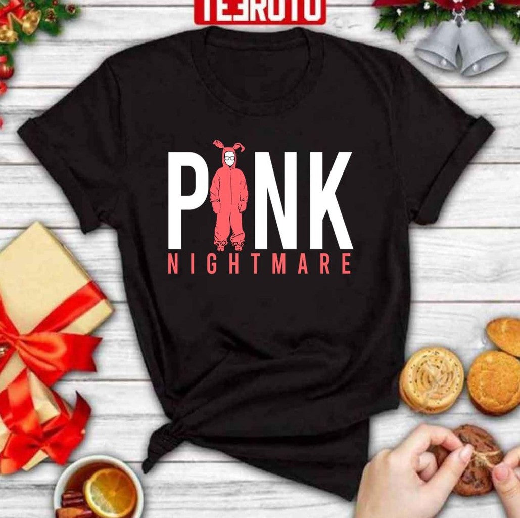 Pink Nightmare A Christmas Story Cute Bunny Unisex Sweatshirt