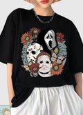 Retro Jason Michael Myers Horror Halloween Gift Shirt