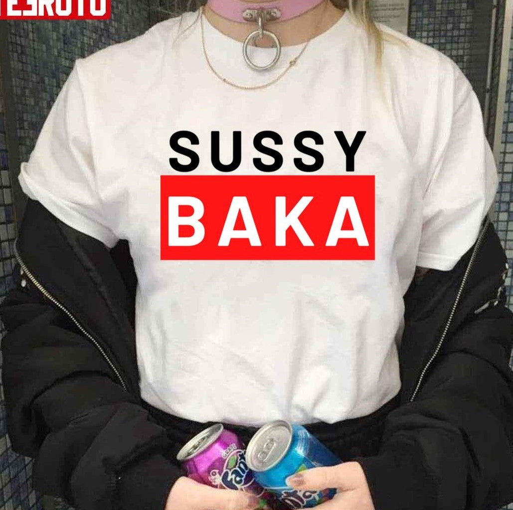 Sussy Baka Sus Im Amogus Imposter Sussy Baka Meme Unisex Hoodie