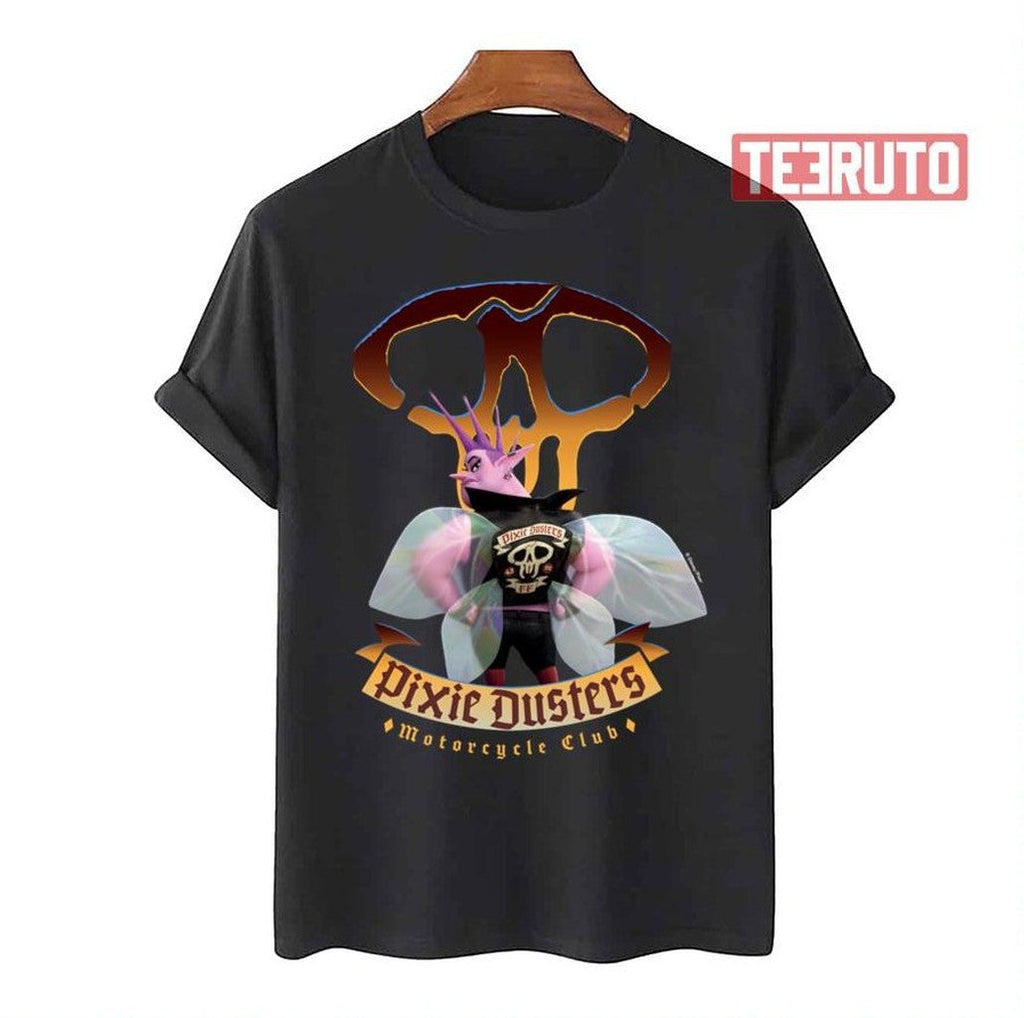 Pixie Dusters Motorcycle Club Onward Movie Unisex T-Shirt