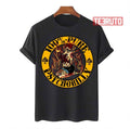 Psychobilly Girl Yellow Unisex T-Shirt