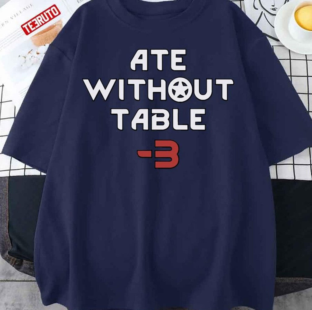 Ate Without Table Logo Rimworld Unisex T-Shirt