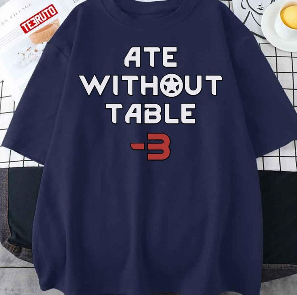 Ate Without Table Logo Rimworld Unisex T-Shirt