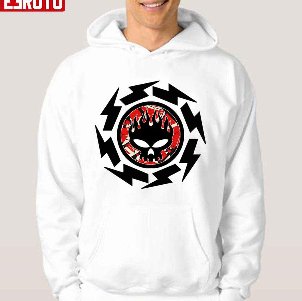 Offspring AC DC Van Halen Emblem Logo Unisex T-shirt