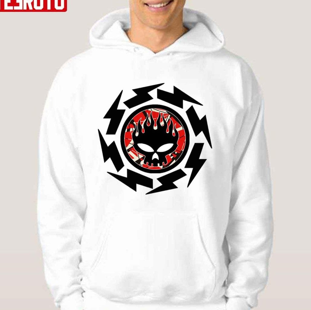 Offspring AC DC Van Halen Emblem Logo Unisex T-shirt