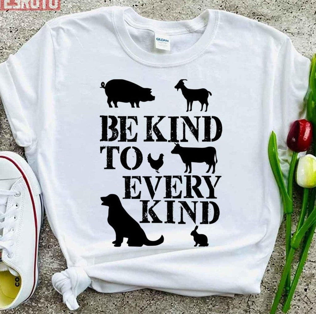 Be Kind To Every Kind Quote Unisex T-Shirt