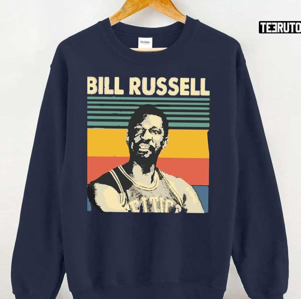 Retro Vintage Bill Russell Unisex T-Shirt
