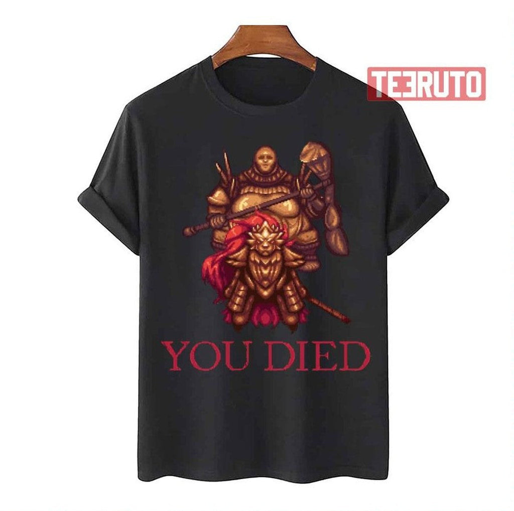 Pixel Ornstein &amp; Smough Dark Souls Unisex T-Shirt