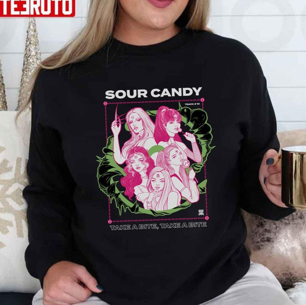 Take A Bite Take A Bite Sour Candy Unisex Sweatshirt