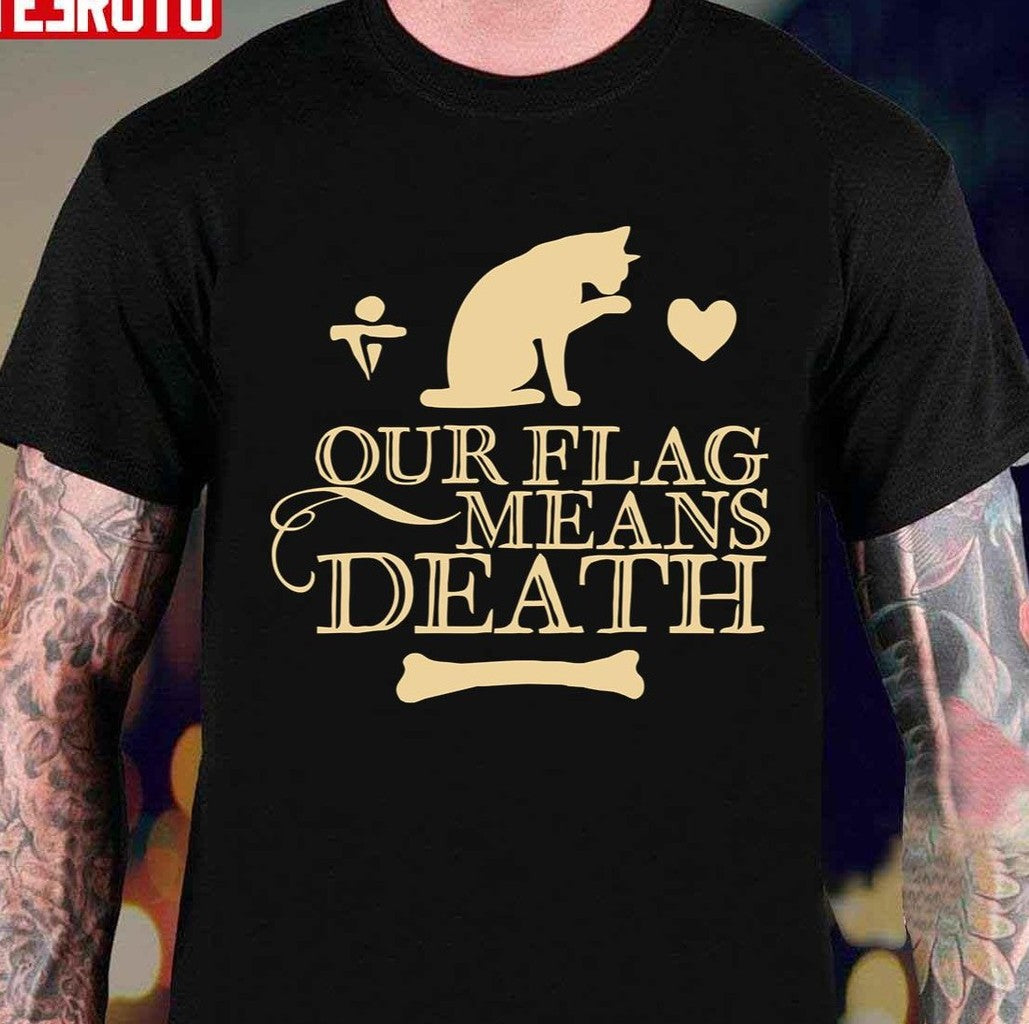 Our Flag Means Death Gold Title Unisex Sweatshirt