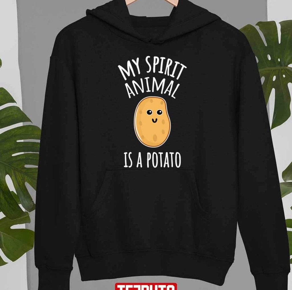 My Spirit Animal Is A Potato Unisex T-Shirt