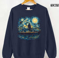 Starry Fall Night X Sherlock Fanart Unisex Sweatshirt
