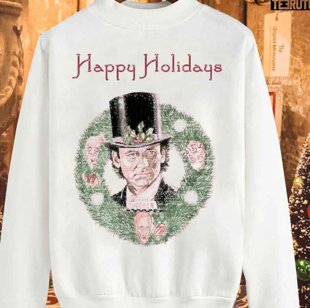 Bill Murray Scrooged Christmas Unisex Sweatshirt