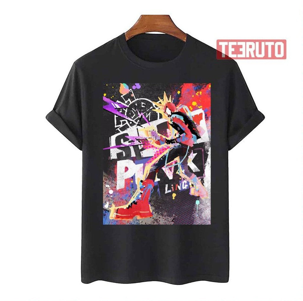 Morales Punk Gwen New Graphic Spiderverse Unisex T-Shirt