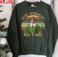 Need A Hug Vintage Buddy Elf Christmas Unisex Sweatshirt
