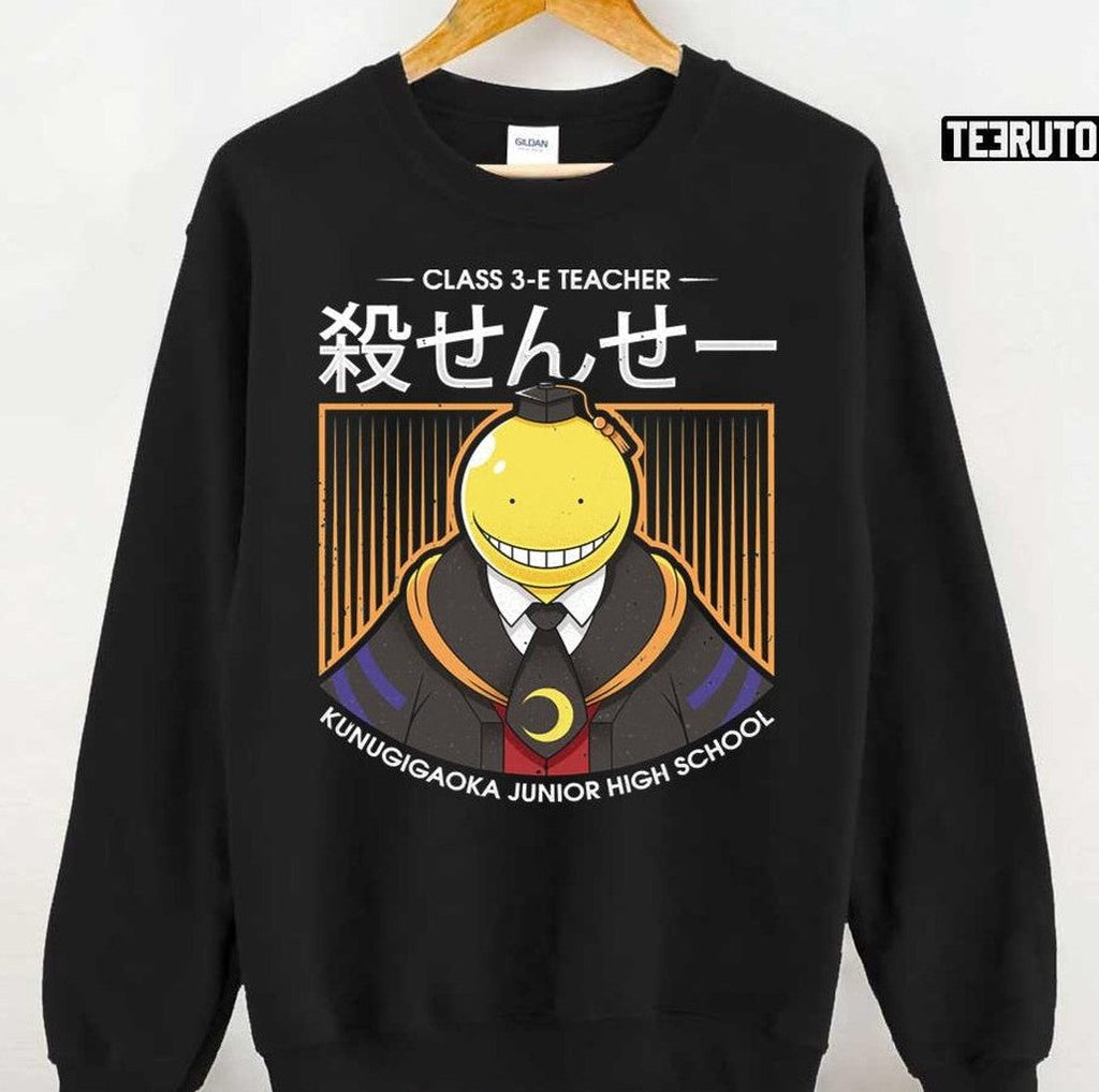 Sensei Class 3E Teacher Anime Assassination Classroom Unisex T-Shirt