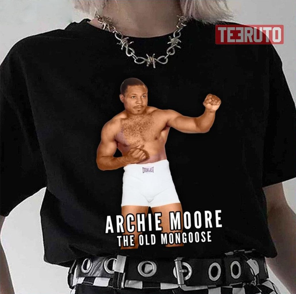 Archie Moore The Old Mongoose Boxing Legend Colorized Unisex T-Shirt