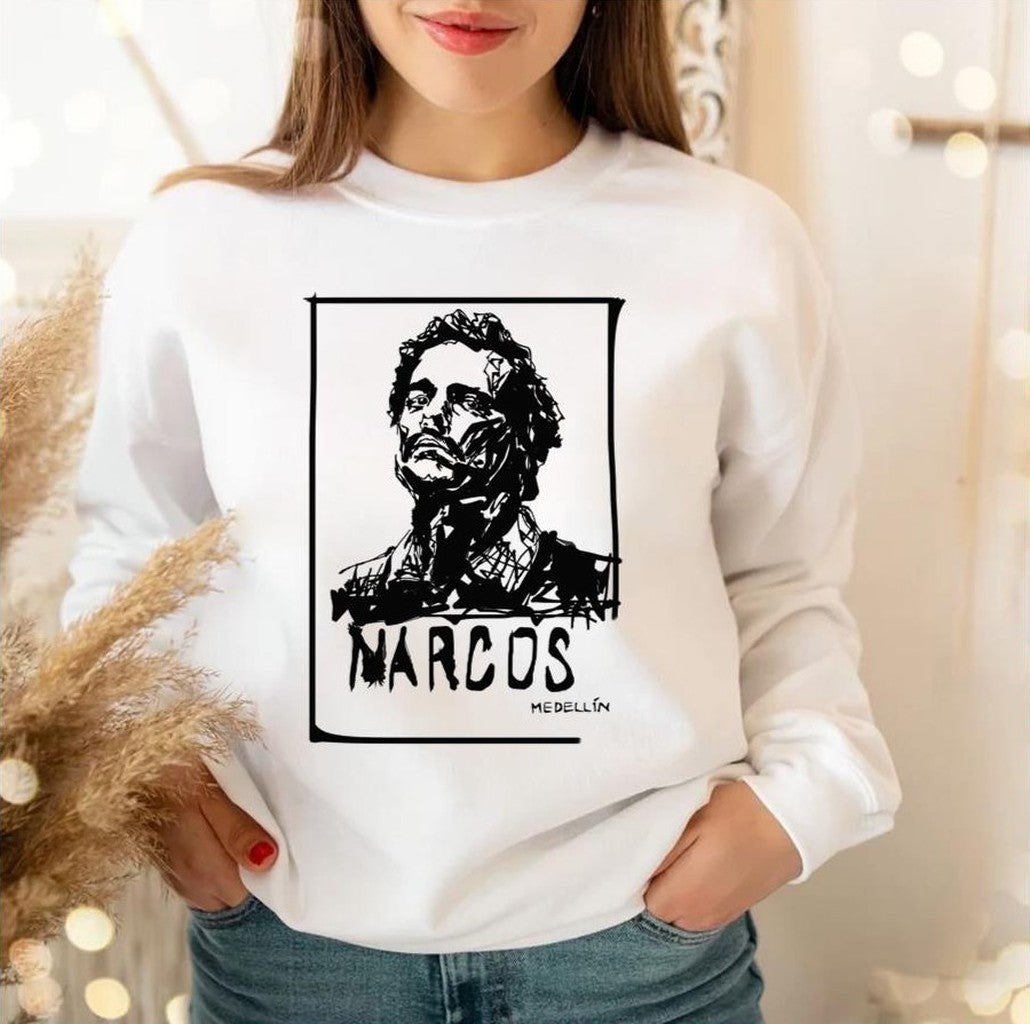 Sketch Art Pablo Narcos Fan Art Unisex Sweatshirt