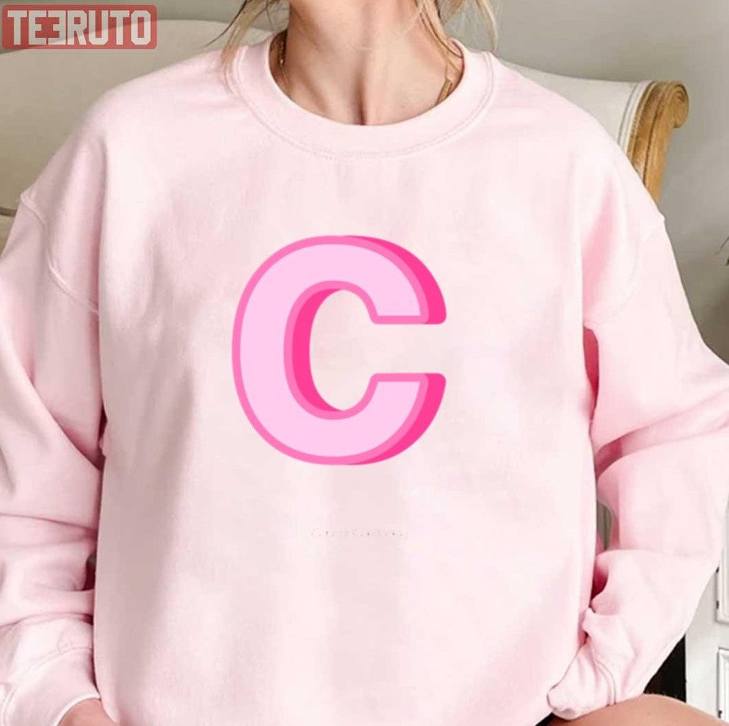 Pink C Pink Preppy Unisex T-Shirt