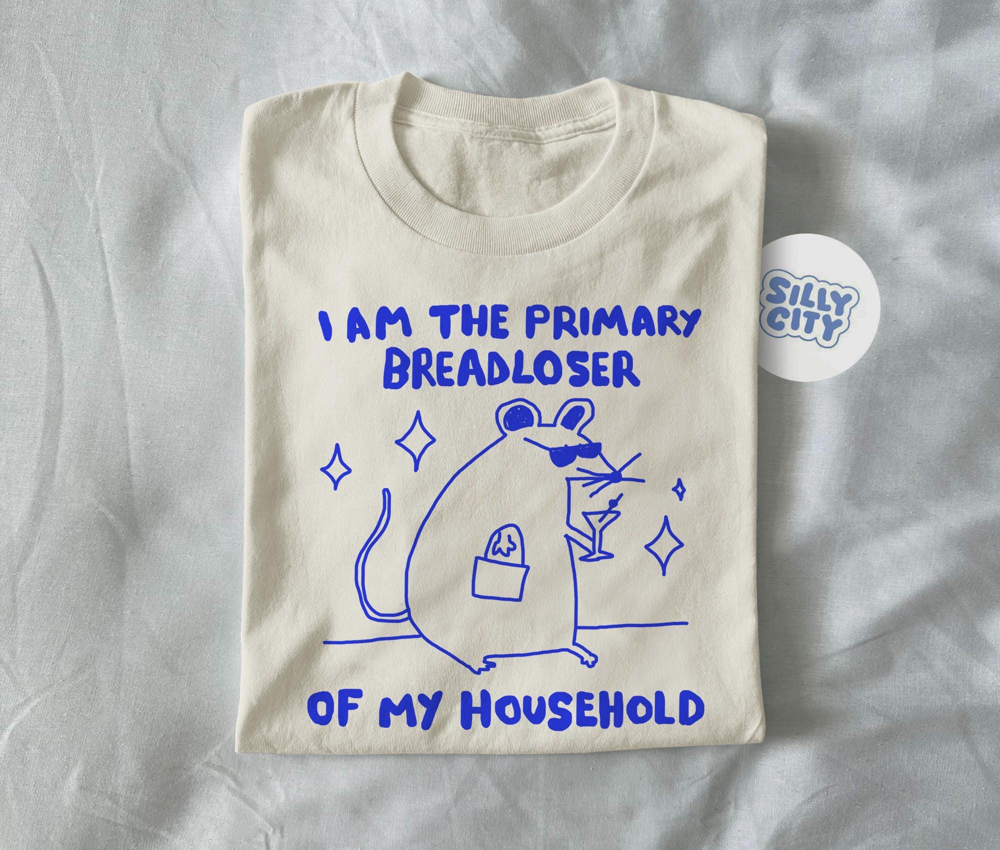 Am Primary Breadloser Household Rat Drawing Meme Rat Unisex T-shirt, Sweatshirt, Hoodie (1)
