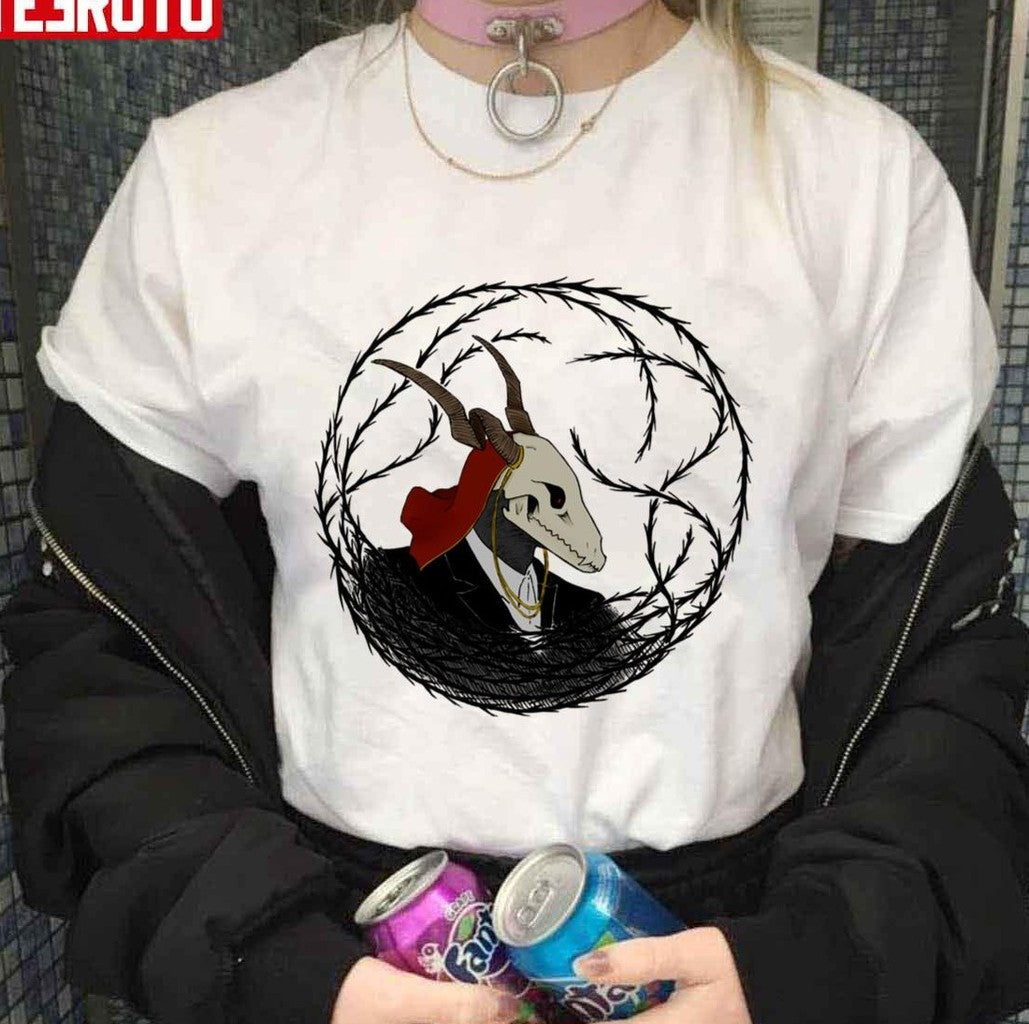 Anime The Ancient Magus' Bride Elias Ainsworth Artwork Unisex T-Shirt